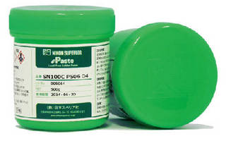 Lead-free Solder Pastes Improve Productivity with Excellent Consecutive Printability
